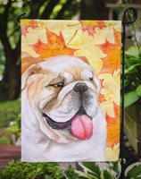 English Bulldog Fall Flag Garden Size BB9900GF