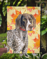 German Shorthaired Pointer Fall Flag Garden Size BB9902GF