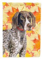 German Shorthaired Pointer Fall Flag Garden Size BB9902GF