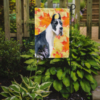 Harlequin Great Dane Fall Flag Garden Size BB9904GF