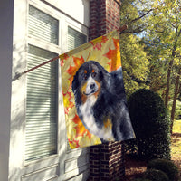 Bernese Mountain Dog Fall Flag Canvas House Size BB9906CHF