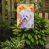 Bichon Frise Fall Flag Garden Size BB9909GF