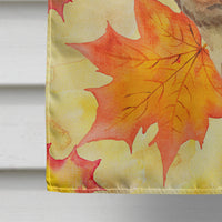 Dachshund Fall Flag Canvas House Size BB9913CHF