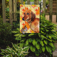 Dachshund Fall Flag Garden Size BB9913GF