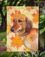 Dachshund Fall Flag Garden Size BB9913GF