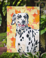 Dalmatian Fall Flag Garden Size BB9914GF