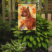 Miniature Pinscher Fall Flag Garden Size BB9917GF