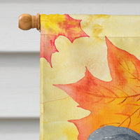 Papillon Fall Flag Canvas House Size BB9918CHF