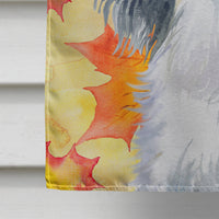 Papillon Fall Flag Canvas House Size BB9918CHF