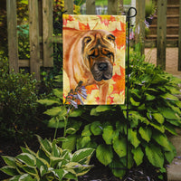 Shar Pei Fall Flag Garden Size BB9922GF