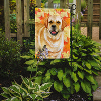 Golden Retriever Fall Flag Garden Size BB9925GF