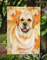 Golden Retriever Fall Flag Garden Size BB9925GF