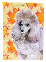 Poodle Fall Flag Canvas House Size BB9926CHF