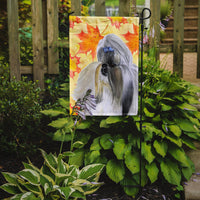 Shih Tzu Fall Flag Garden Size BB9927GF