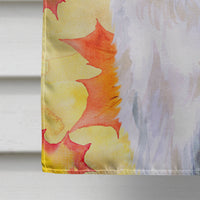 Borzoi Fall Flag Canvas House Size BB9933CHF