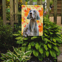 Weimaraner Fall Flag Garden Size BB9935GF