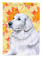 Maremma Sheepdog Fall Flag Canvas House Size BB9936CHF