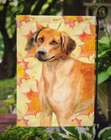 Rhodesian Ridgeback Fall Flag Garden Size BB9937GF