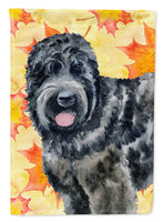 Black Russian Terrier Fall Flag Canvas House Size BB9938CHF