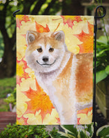 Shiba Inu Fall Flag Garden Size BB9939GF