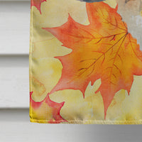 Saint Bernard Fall Flag Canvas House Size BB9940CHF