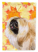 Pekingese Fall Flag Canvas House Size BB9942CHF