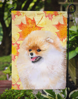 Pomeranian Fall Flag Garden Size BB9943GF