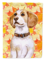 Beagle Fall Flag Canvas House Size BB9947CHF