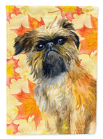 Brussels Griffon Fall Flag Canvas House Size BB9948CHF