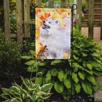 Samoyed Fall Flag Garden Size BB9952GF