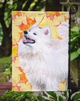 Samoyed Fall Flag Garden Size BB9952GF