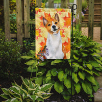 Basenji Fall Flag Garden Size BB9953GF