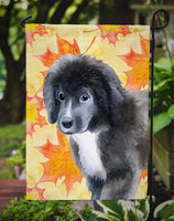 Newfoundland Puppy Fall Flag Garden Size BB9960GF