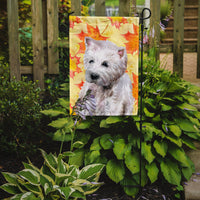 Westie Fall Flag Garden Size BB9962GF