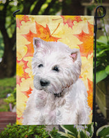 Westie Fall Flag Garden Size BB9962GF