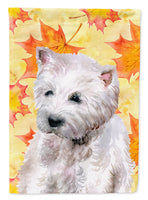 Westie Fall Flag Garden Size BB9962GF