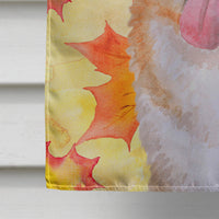 Akita Fall Flag Canvas House Size BB9964CHF