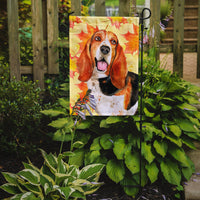 Basset Hound Fall Flag Garden Size BB9965GF