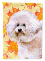 Bichon Frise #2 Fall Flag Canvas House Size BB9966CHF