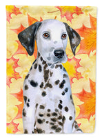 Dalmatian Puppy Fall Flag Canvas House Size BB9969CHF