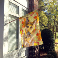 German Shepherd #2 Fall Flag Canvas House Size BB9972CHF