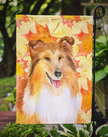 Sheltie Fall Flag Garden Size BB9981GF