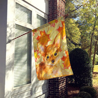 Toy Terrier Fall Flag Canvas House Size BB9983CHF