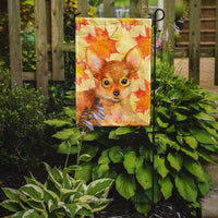 Toy Terrier Fall Flag Garden Size BB9983GF