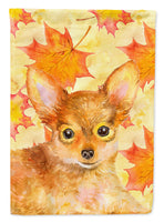 Toy Terrier Fall Flag Garden Size BB9983GF