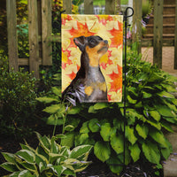 Miniature Pinscher #2 Fall Flag Garden Size BB9985GF