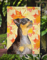 Miniature Pinscher #2 Fall Flag Garden Size BB9985GF