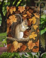 Autumn Grey Squirrel by Daphne Baxter Flag Garden Size BDBA0388GF