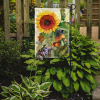 Autumn Flowers I by Maureen Bonfield Flag Garden Size BMBO0698GF