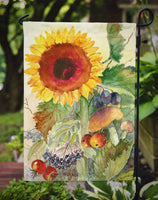 Autumn Flowers I by Maureen Bonfield Flag Garden Size BMBO0698GF